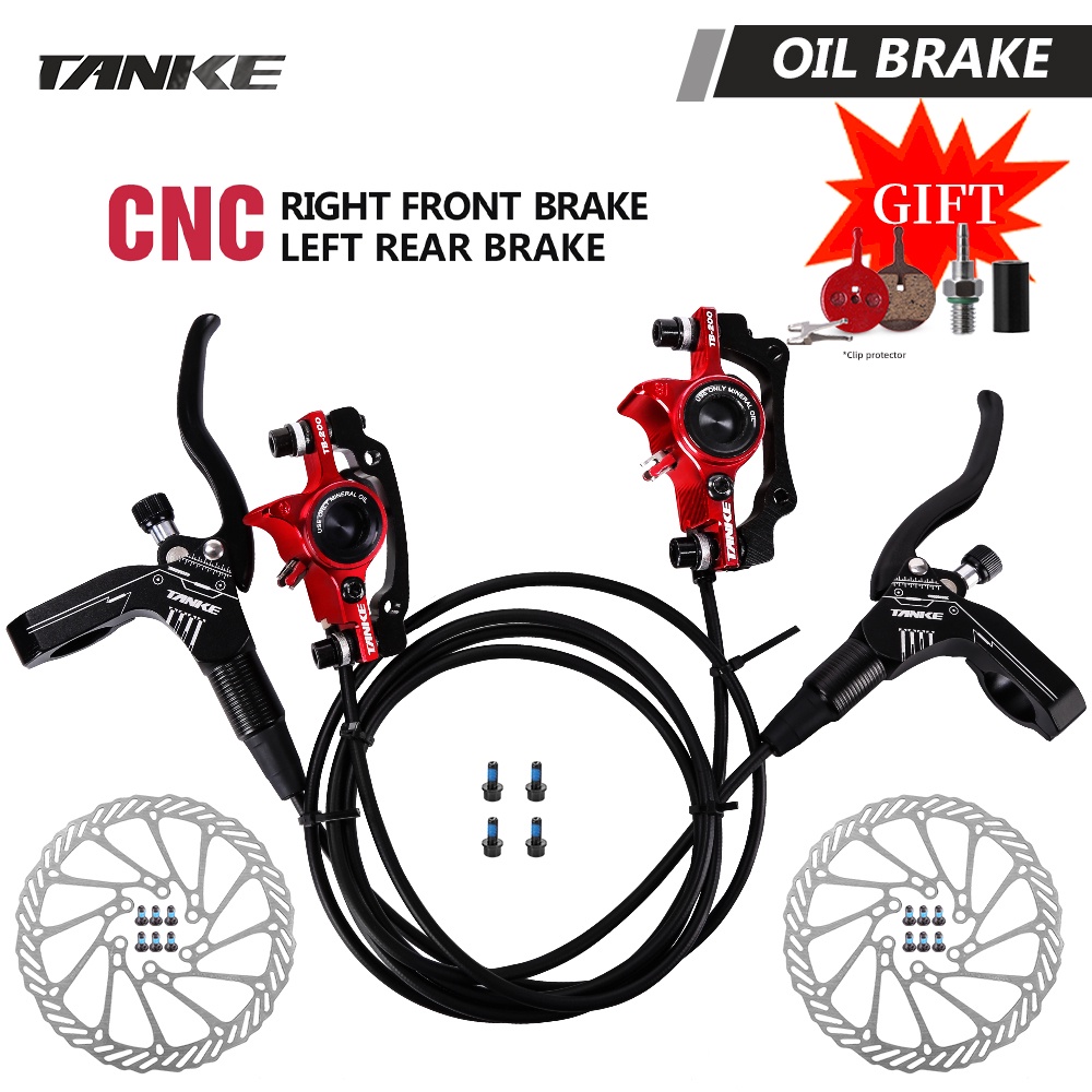 Đĩa kẹp phanh thủy lực TANKE 160mm CNC chất lượng cao dành cho xe đạp leo núi