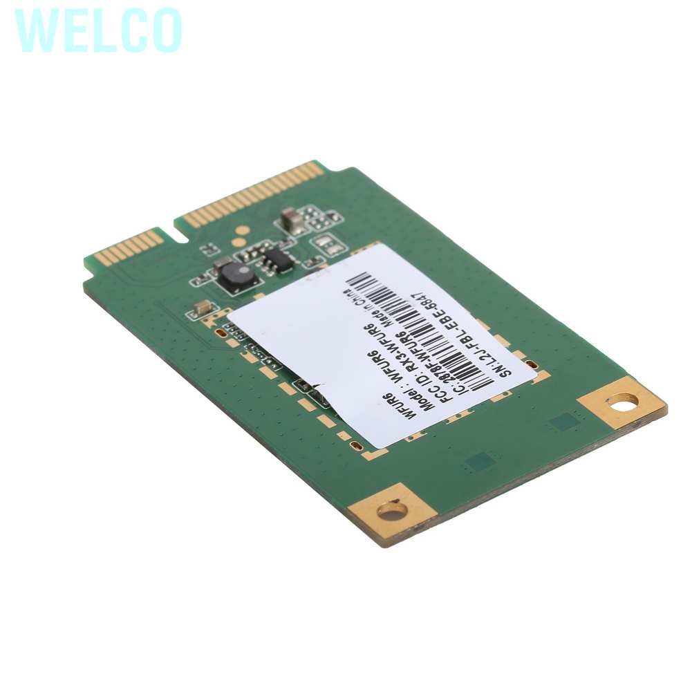 Bộ Chuyển Đổi Mở Rộng Welco 'X1 Pci Add Với Thẻ Micro Wifi Usb 2.4ghz + 5ghz Wfur6