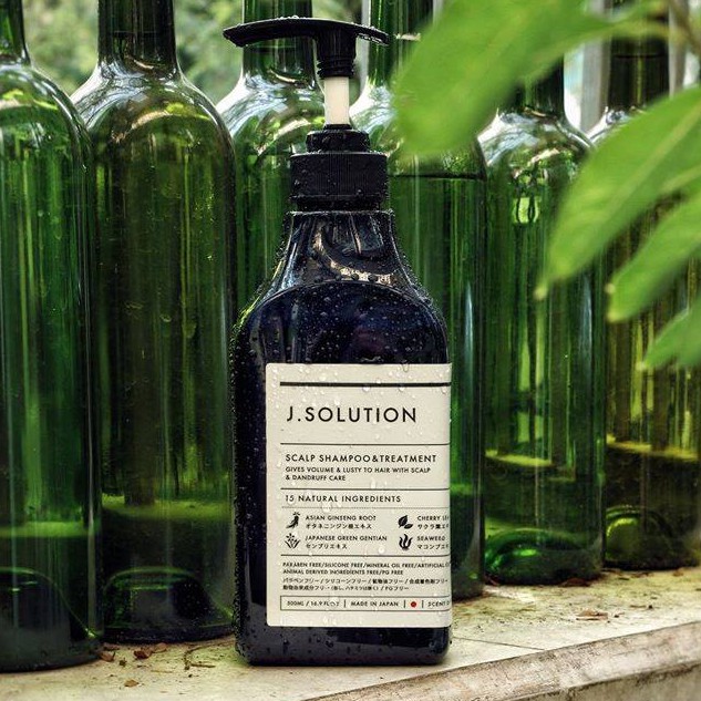 Dầu gội thảo dược ngăn rụng tóc J.Solution Nhật Bản