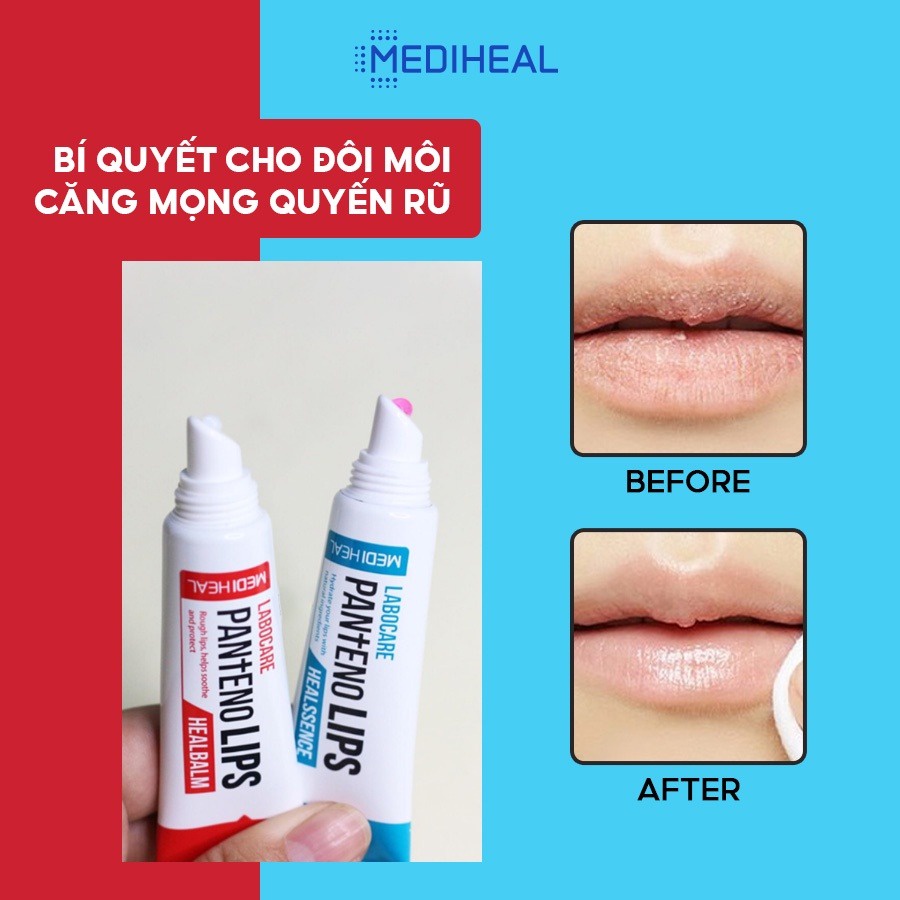 [Mã BMTTC60K giảm đến 60K đơn 50K] Son Dưỡng Môi Mediheal Labocare Pantenolips 10ml