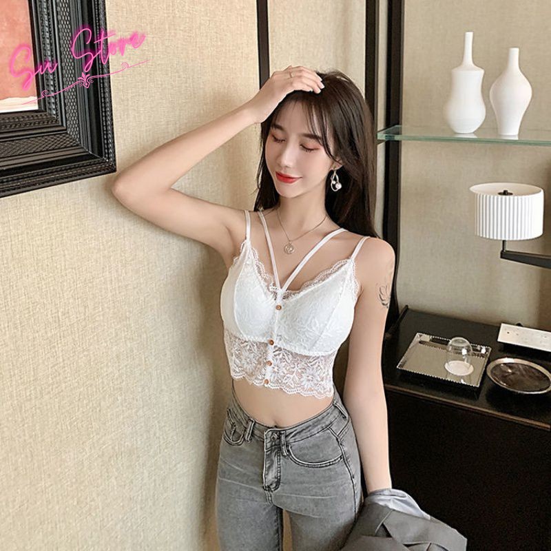 Áo Bra Ren Cao Cấp, Áo Ngực Ren 2 Dây - SU | BigBuy360 - bigbuy360.vn
