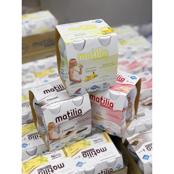 Sữa Matilia Pháp các vị thơm ngon bổ dưỡng cho mẹ bầu 𝐁𝐞𝐞𝐡𝐨𝐮𝐬𝐞
