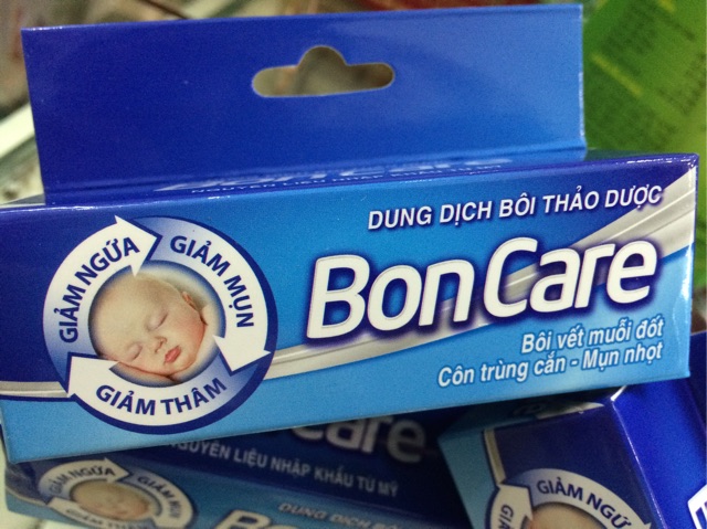 Dung dịch bôi thảo dược BONCARE côn trùng cắn-mụn nhọt-thâm-ngứa