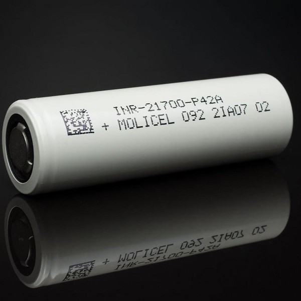 [P20] Pin sạc Molicel 21700 P42A 4200mAh 45A