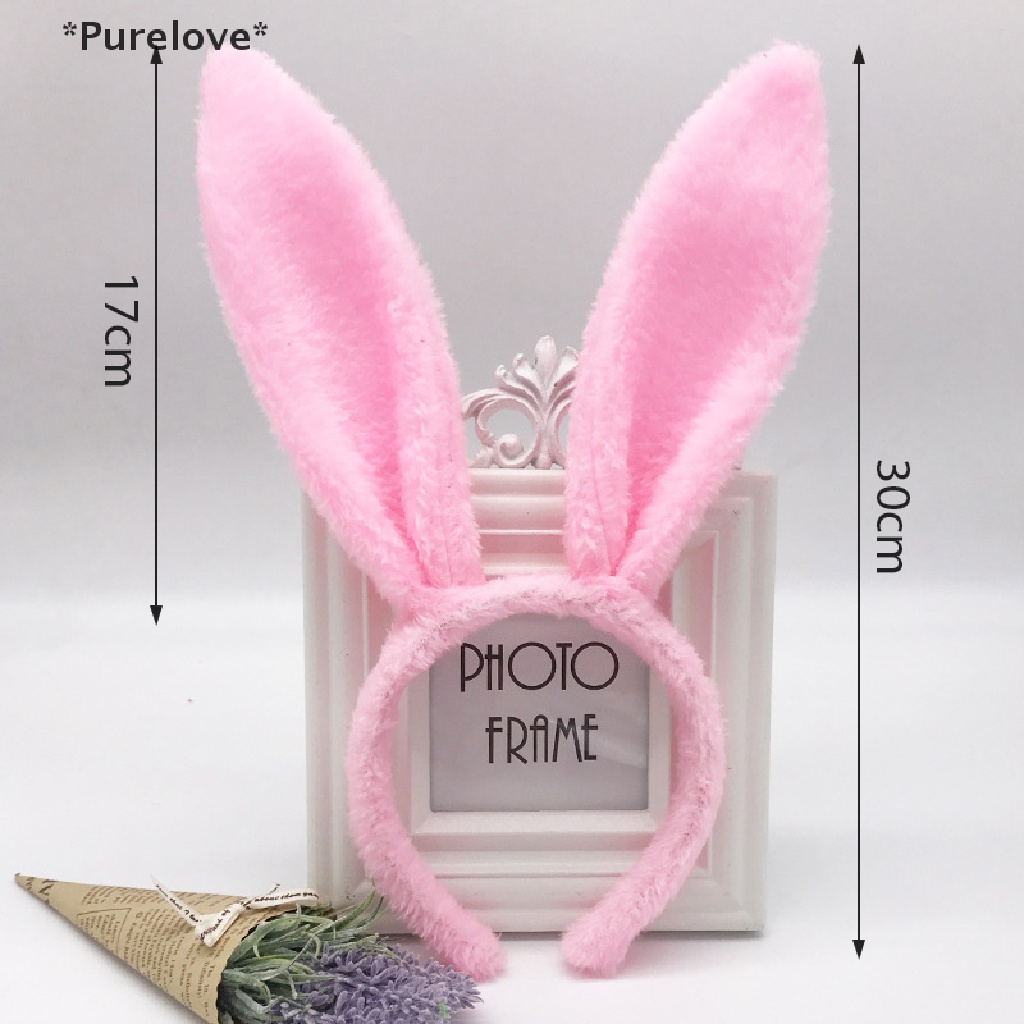 Cài tóc tai thỏ tùy chọn màu mừng lễ Phục sinh