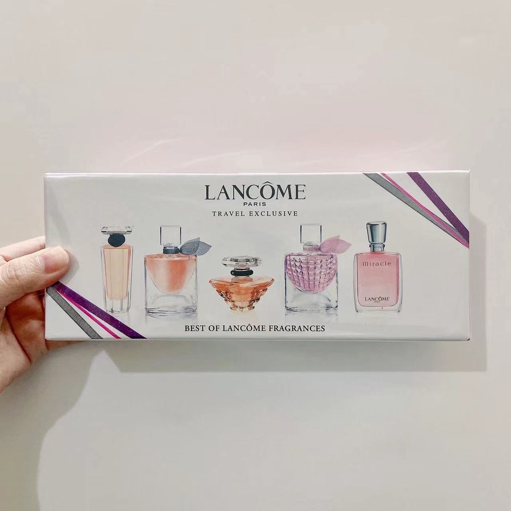 Set 5 Lọ Nước Hoa Lancome Q Dùng Làm Quà Tặng Cho Nữ