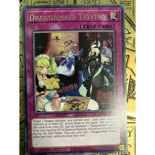 bài yugioh: dragonmaid tidying