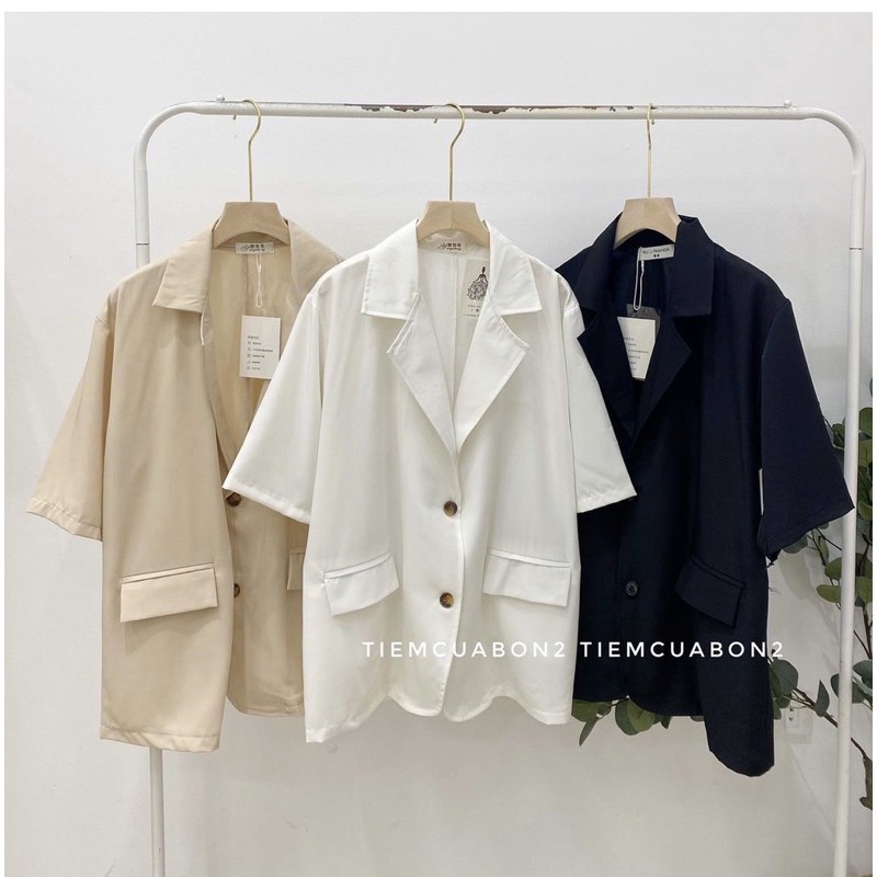 blazer cộc tay