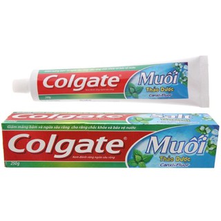 Kem đánh răng Colgate muối thảo dược canxi + flour 250g
