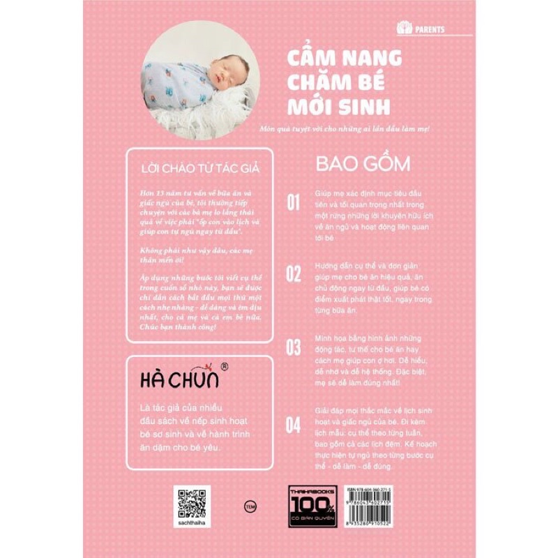 CẨM NANG CHĂM SÓC BÉ SƠ SINH