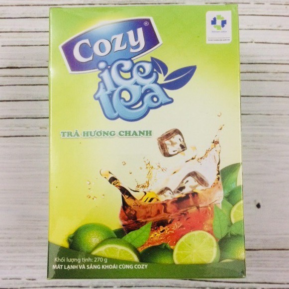 Trà hương chanh Cozy dạng hòa tan hộp 270G