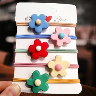 Dây cột tóc chun buộc tóc hoa mai dễ thương 066