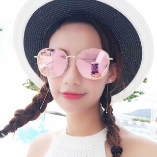 Mắt Kính Oval Tròn Thời Trang ❤️FREESHIP❤️ Gọng Kính Mát Nam Nữ Hàn Quốc Tinh Tế H147