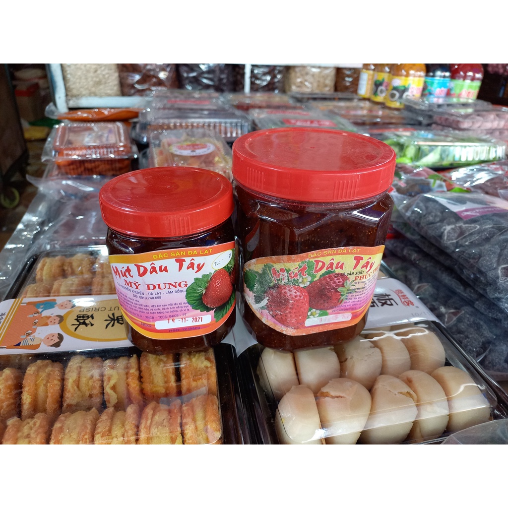 Mứt dâu tây đặc sản ĐÀ LẠT