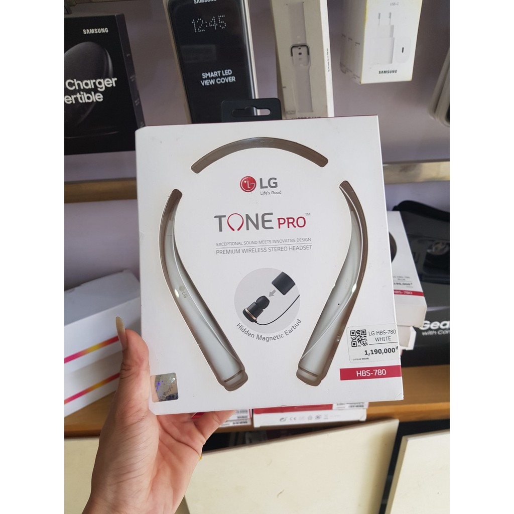 Tai nghe bluetooth LG HBS-780 Nguyên seal ,Fulbox