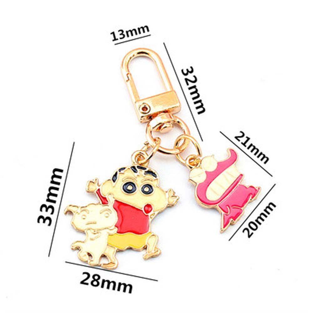 AUGUSTINA Móc Khóa Hình Cậu Bé Bút Chì Shin-chan Dễ Thương