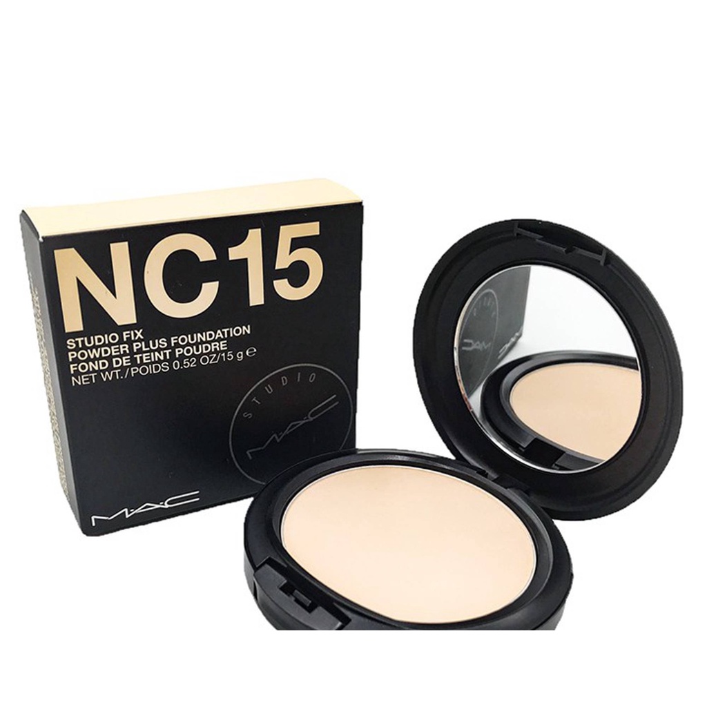 Phấn phủ MAC _ phấn nền Mac Studio Fix Powder Plus Foundation NC10, NC15, NC20 - Trang điểm mặt | TheFaceHolic.com