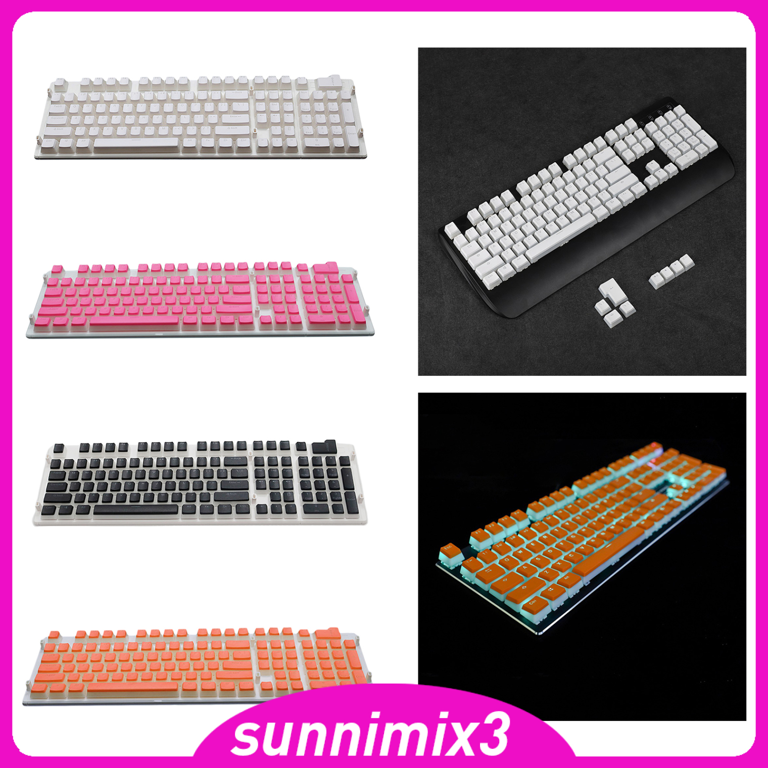 Bộ 108 Nút Bấm Cho Bàn Phím Cherry Mx