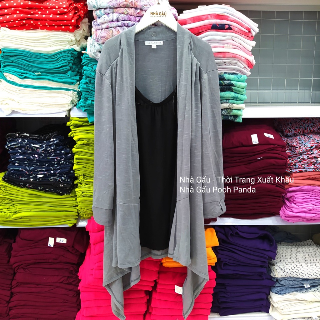 Nữ trung niên áo len cardigan đẹp xuất khẩu nhiều màu 30822