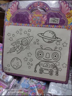Sticker dán nổi hình búp bê thay đồ