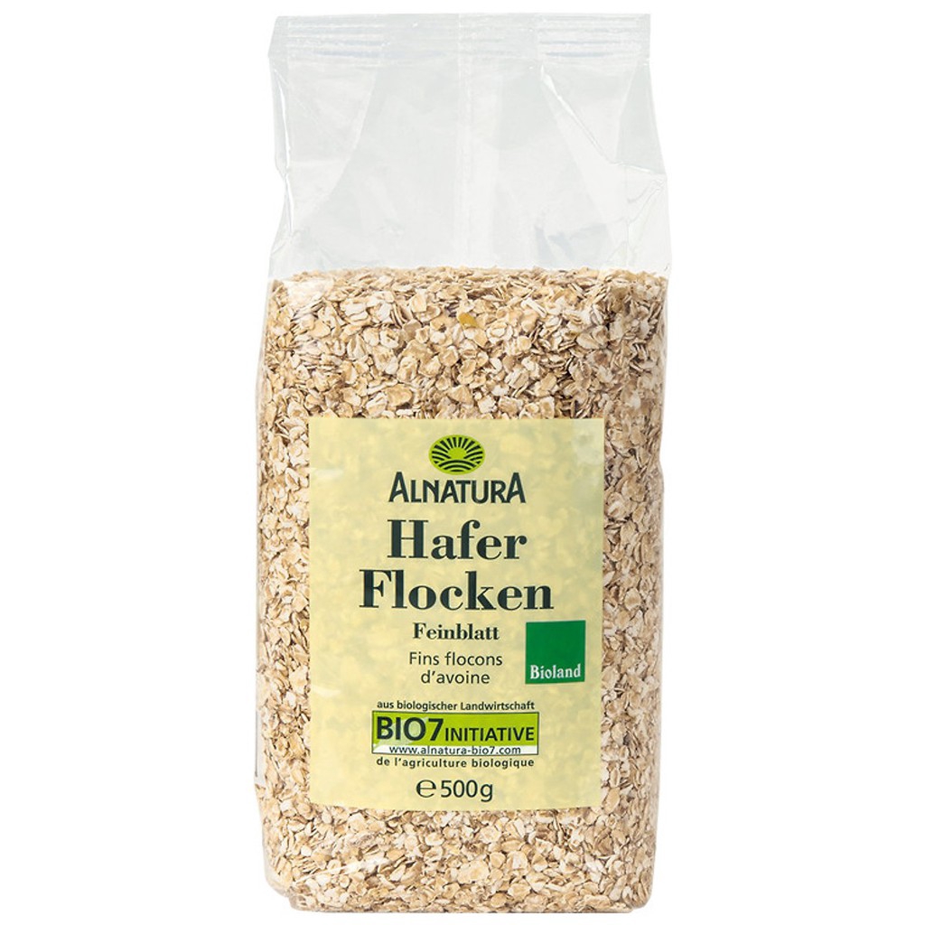 Yến mạch Organic Alnatura Hafer Flocken 500gr