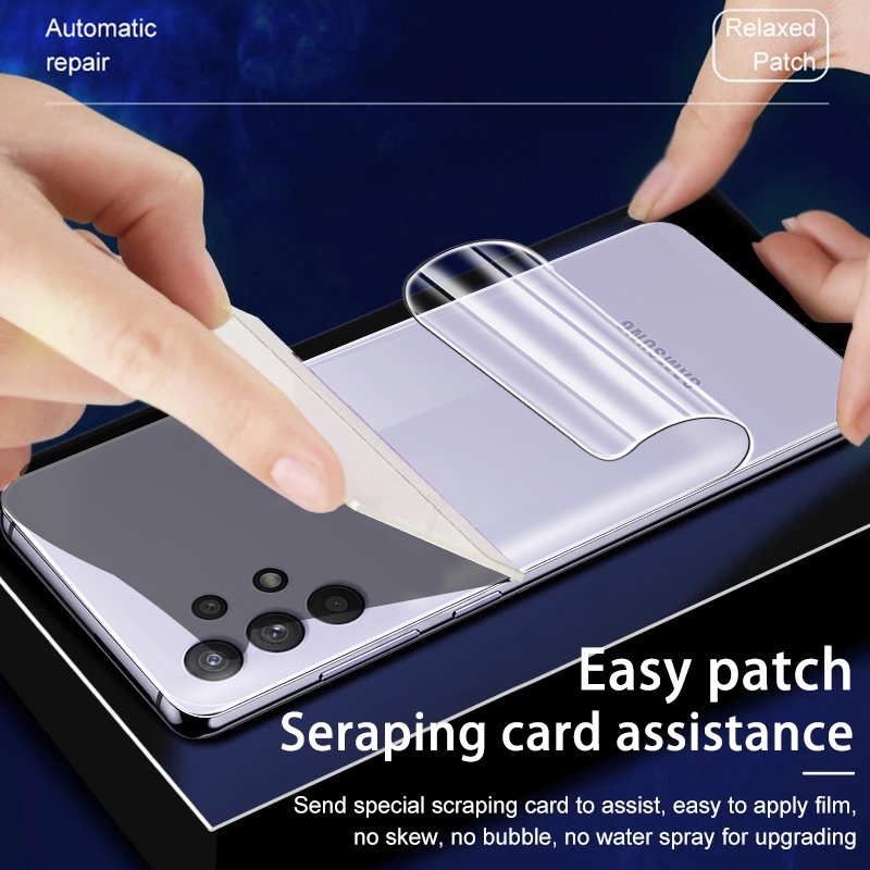 Miếng dán PPF mặt sau Dán Film dẻo Bảo Vệ Màn Hình Cho Samsung Galaxy A54 A34 A24 A14 A04S A13 A23 A20 A30 A50 A20S A30S A50S A12 A31 A51 A71 A22 A32 A52 A72 A33 A53 A73