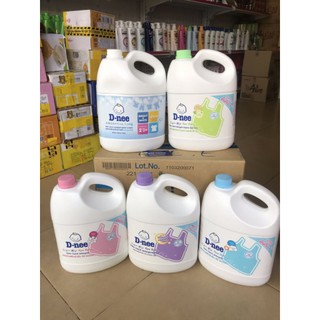 🍎Nước giặt Dnee Thái lan đủ Can lớn 3 lít