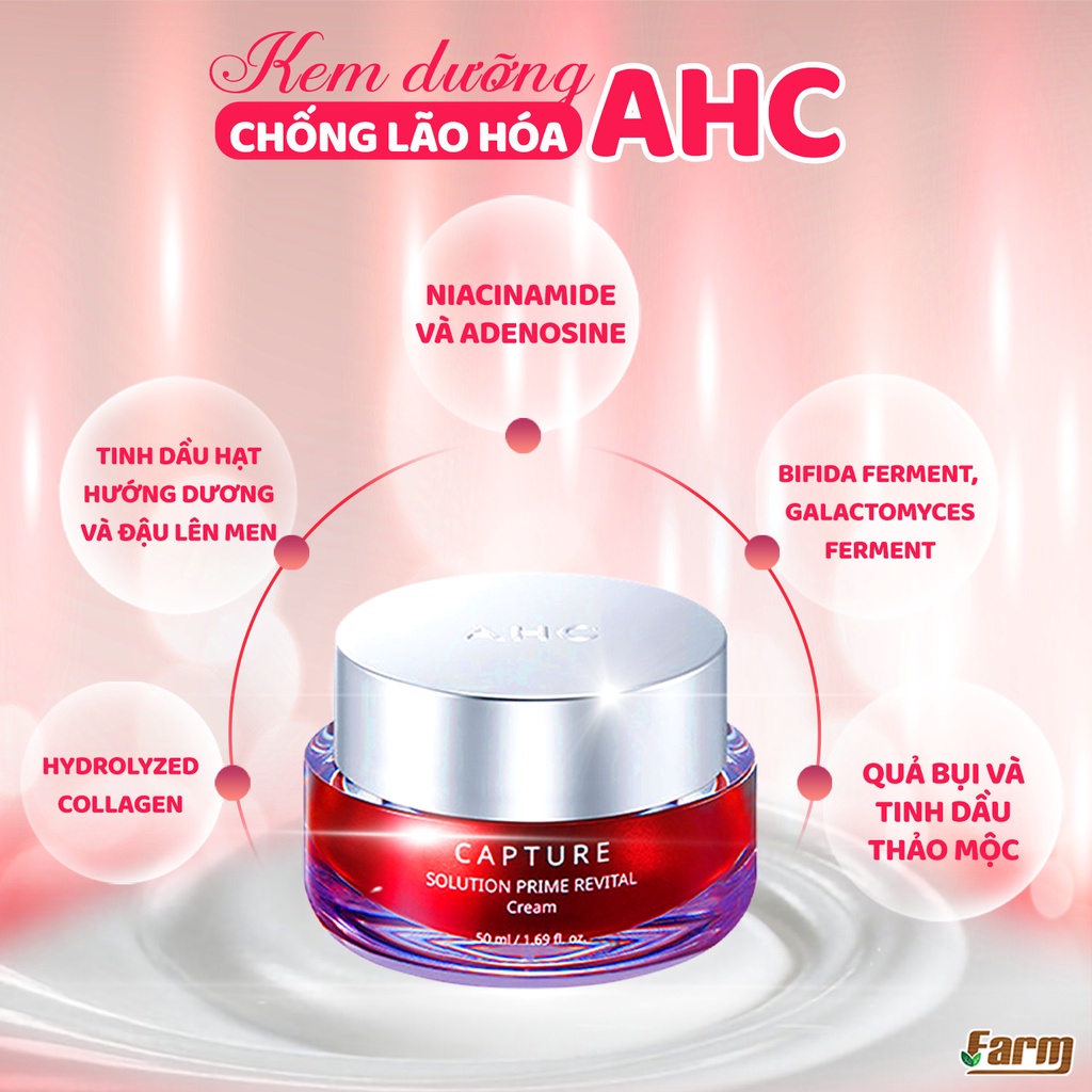 Kem Dưỡng AHC Chống Lão Hóa (Màu đỏ)