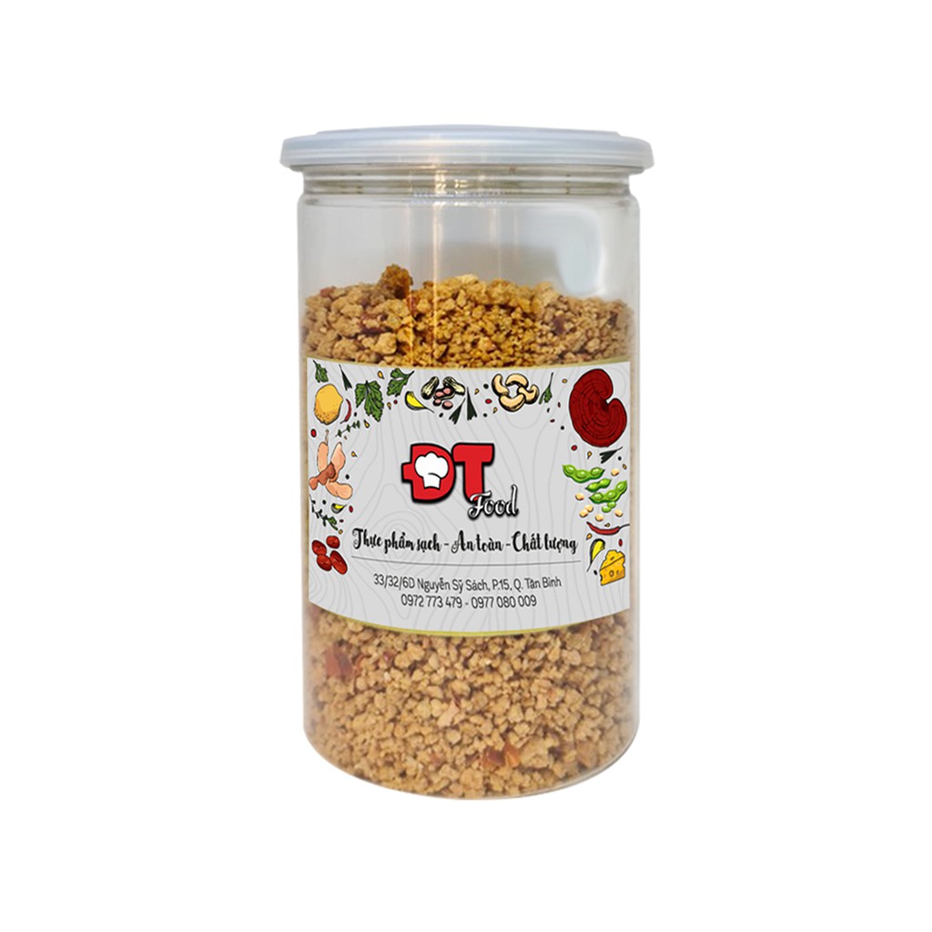 Muối Tôm Tây Ninh Hạt To Thượng Hạng DTFood 500g