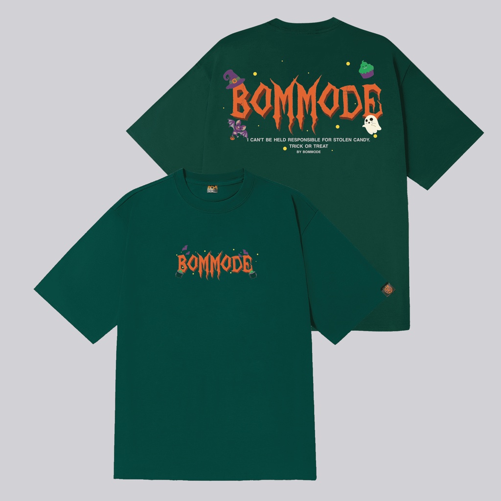 Halloween T-SHIRT, Áo thun unisex cotton co giản 2 chiều , thoáng mát , thấm hút tốt ( 3 Màu )