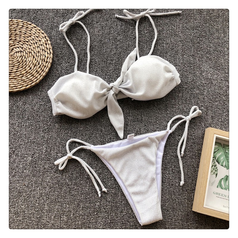 Bộ bikini 2 mảnh dây nơ Quảng Châu