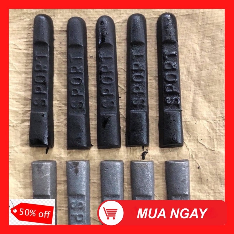 Combo 32 Thanh Chì Nhồi Áo Tạ Thể Lực 10Kg