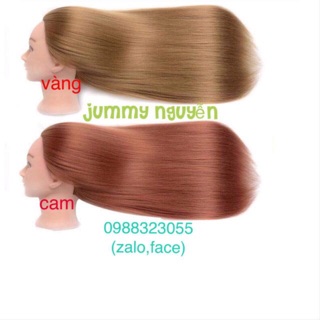 đầu manocanh tóc giả* tặng đế gắn*tóc dày cao cấp