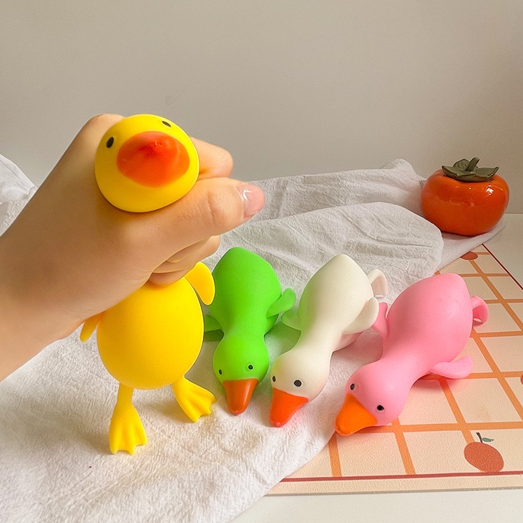 Đồ Chơi Chú Ngỗng Trắng Dễ Thương Đàn Hồi