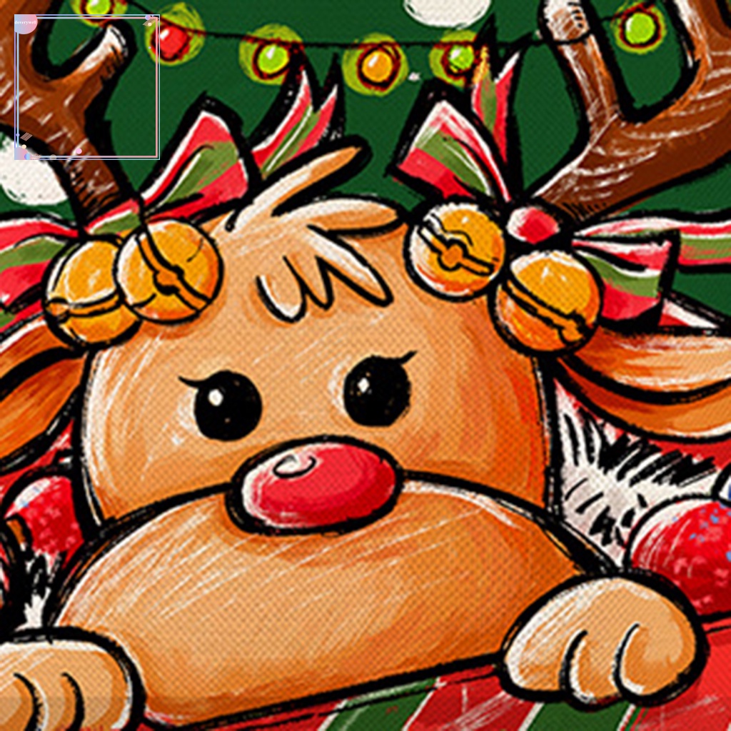 Vỏ Gối In Họa Tiết Giáng Sinh Thoải Mái