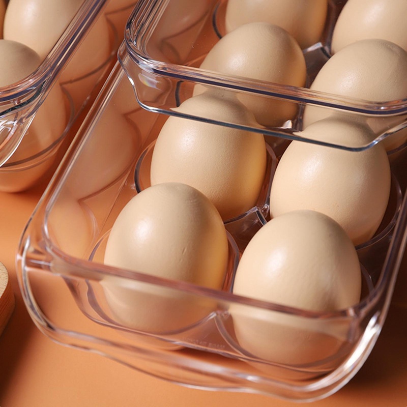 Hộp Đựng Trứng 12 / 14 / 18 Ngăn Có Nắp Đậy Tiện Dụng