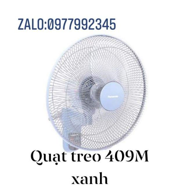 Quạt Treo Tường Có Remote Panasonic F409M- Xanh Dương Chính Hãng