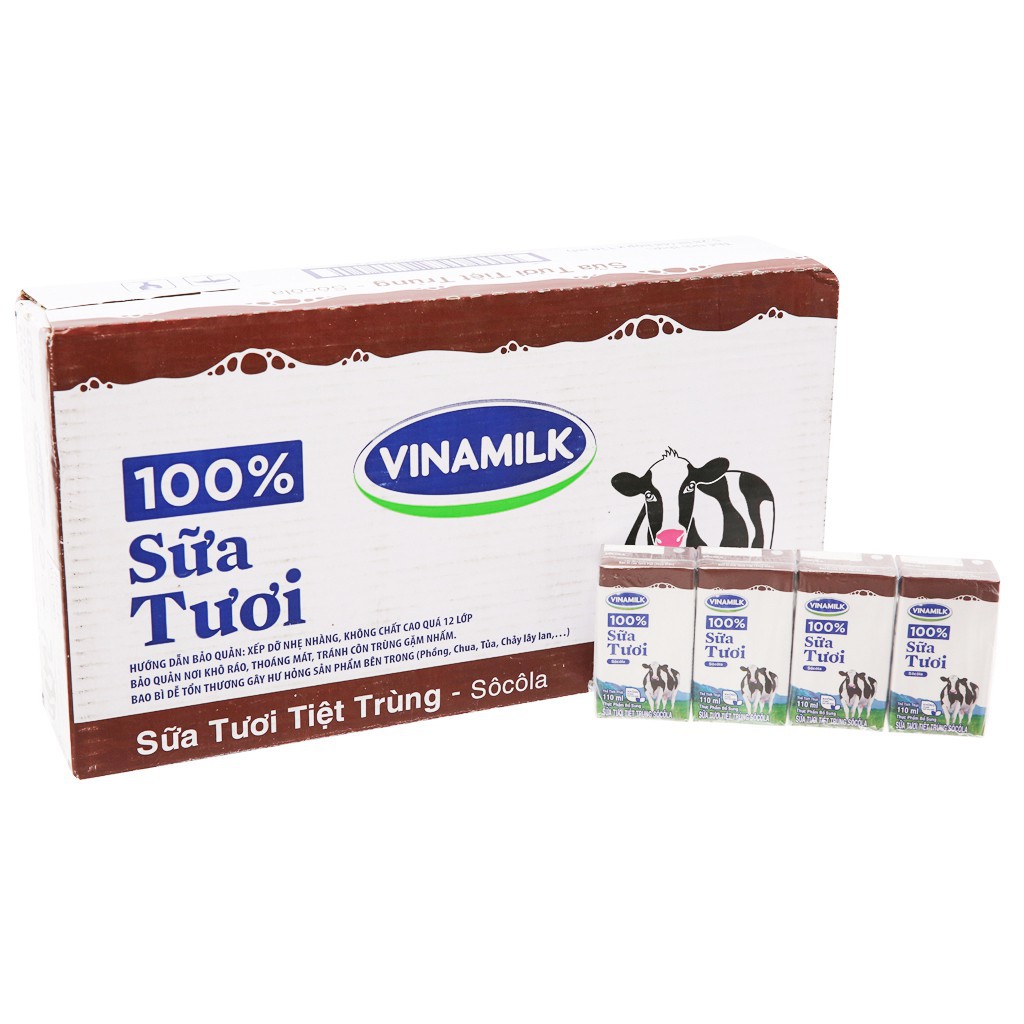 Sữa tiệt trùng Vinamilk ADM Gold có đường/ Dâu/ Sôcôla 110ml