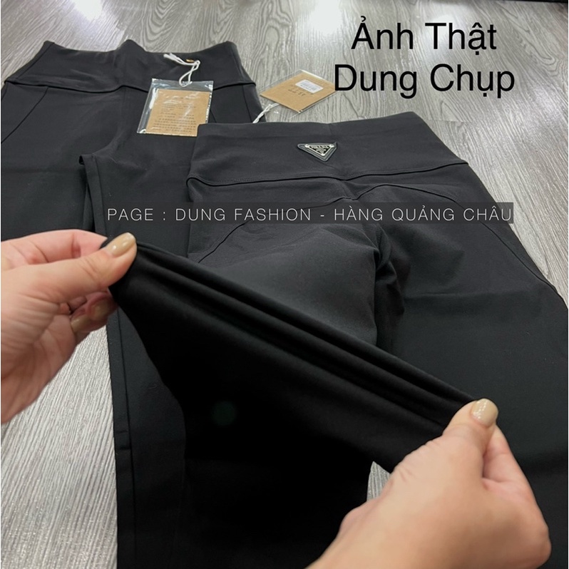 QUẦN LEGING MÌ HÀN MÃ 11 - PRD Ôm Gọn Màu Đen
