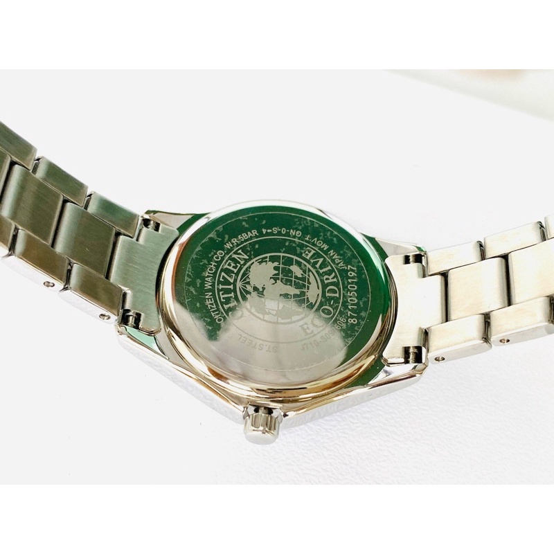 Đồng hồ nữ dây thép Citizen Silhouette Pink Diamond FE1140 86X