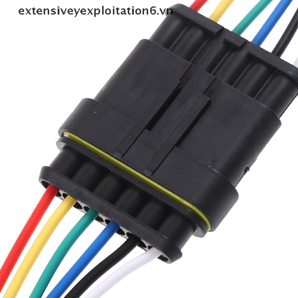 Đầu nối dây tự động 1 / 2 / 3 / 4 / 5 / 6pin chống nước cho xe hơi