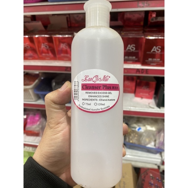 Nước lau gel đắp,lau gel cứng móng 500ml