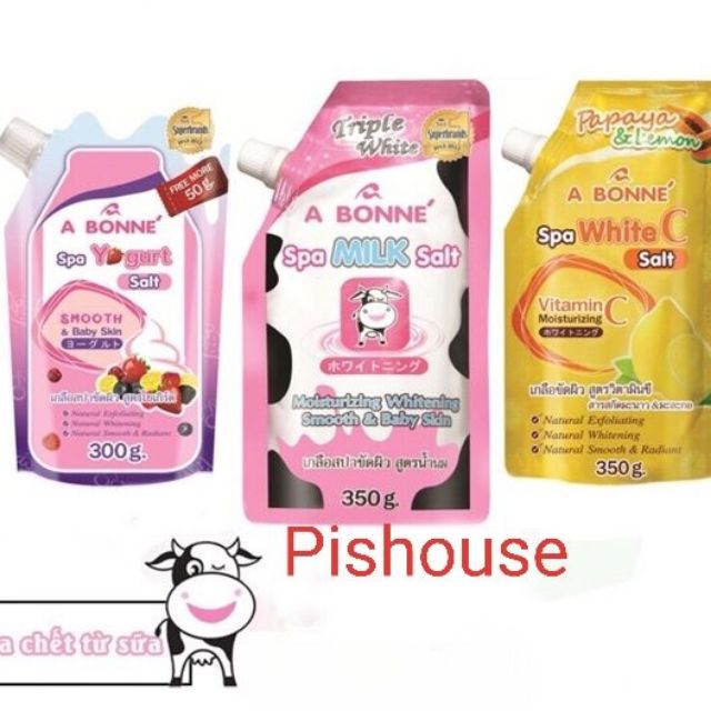 Muối tắm sữa bò tẩy tế bào chết trắng da Abonne 350g Thái Lan | BigBuy360 - bigbuy360.vn