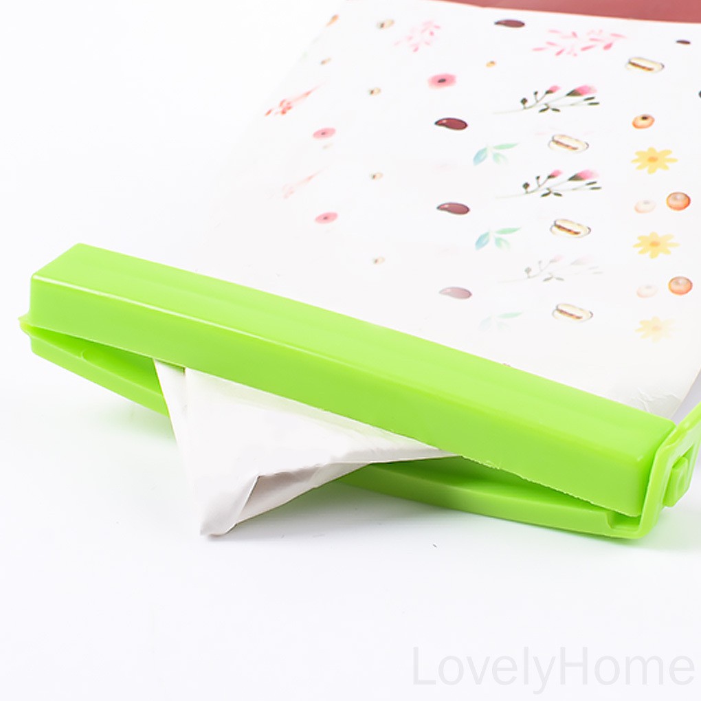 10 kẹp miệng túi thực phẩm nhiều màu tiện lợi
