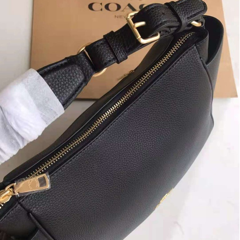 COACH C2853 Women Bags Fashion Shoulder Handbag Classic All-match Pure Color Exquisite and Elegant, Large Capacity and Practical