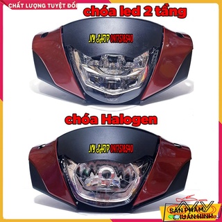 ĐẦU ĐÈN SH Ý 2010 CHO SH VIỆT 2012-2016 -TẶNG KÍNH CHẮN GIÓ SH Ý