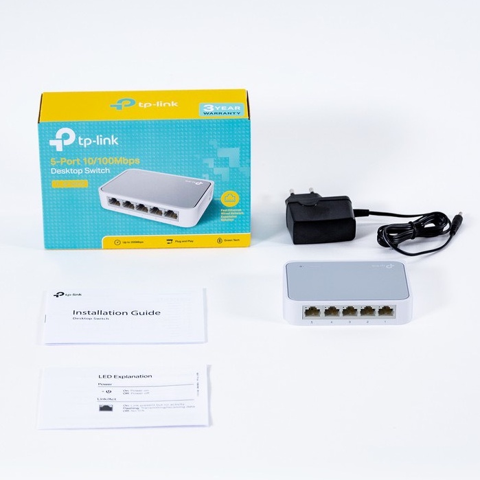 Bộ Chia Mạng Switch 5 cổng TP-LINK TL-SF1005D 10/100Mbps