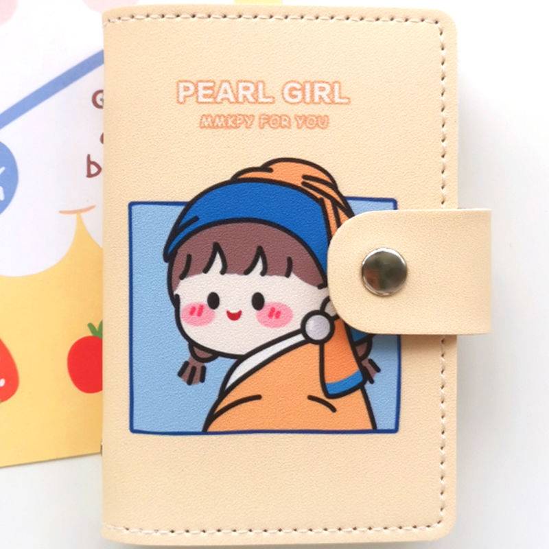 Ví đựng thẻ mini siêu mỏng nhiều ngăn thời trang Hàn Quốc đáng yêu cho nữ