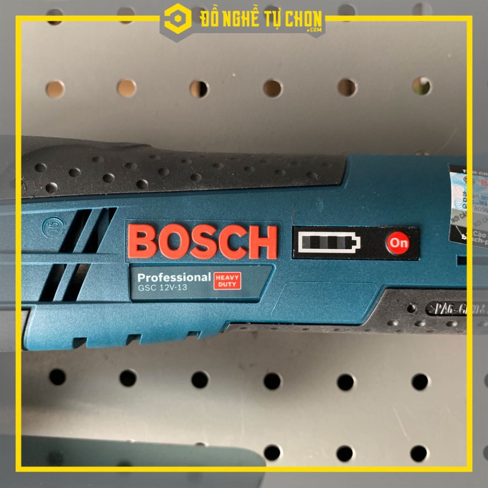 Máy cắt kim loại BOSCH GSC 12V-13 dùng pin 12V (không kèm pin và sạc) hàng chính hãng giá rẻ