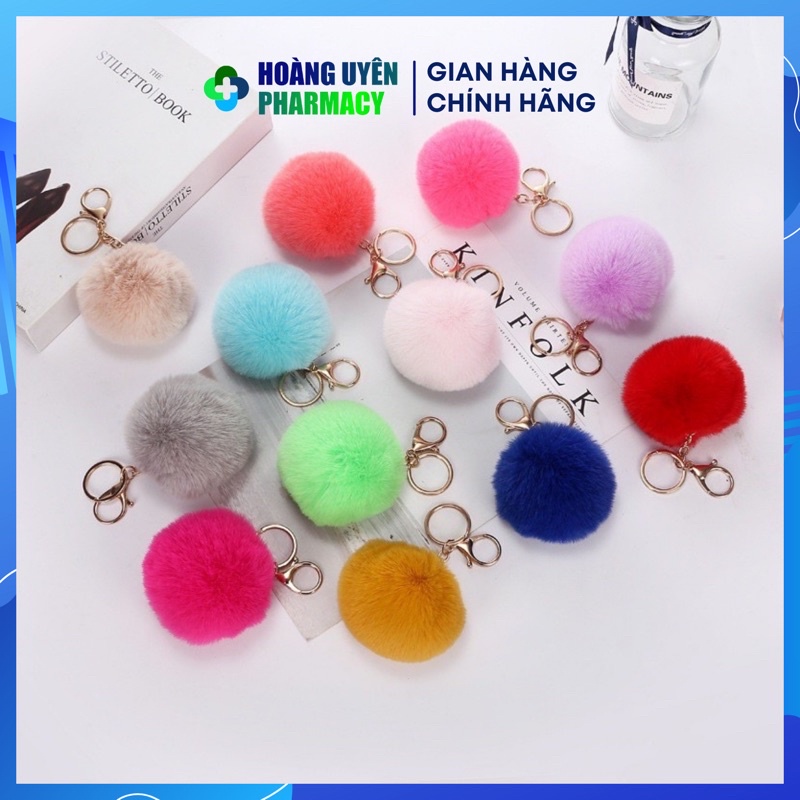 Móc khoá bông dễ thương (quà tặng Lipice) - màu ngẫu nhiên